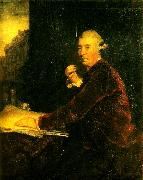 Sir Joshua Reynolds sir william chambers ra oil painting